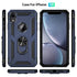 iPhone XR Dual Colors Ring Magnetic GPS car mount Phone Holder case