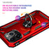 iPhone 14  Pro Dual Colors Ring Magnetic GPS car mount Phone Holder Case