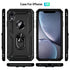 iPhone XR Dual Colors Ring Magnetic GPS car mount Phone Holder case