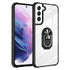 Samsung Galaxy S23 Transparent acrylic material with Magnetic GPS Car Mount Phone Holder Case support on the back