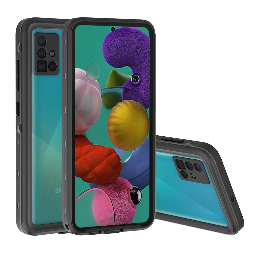 Waterproof case for Samsung Galaxy A51(4G)-Black