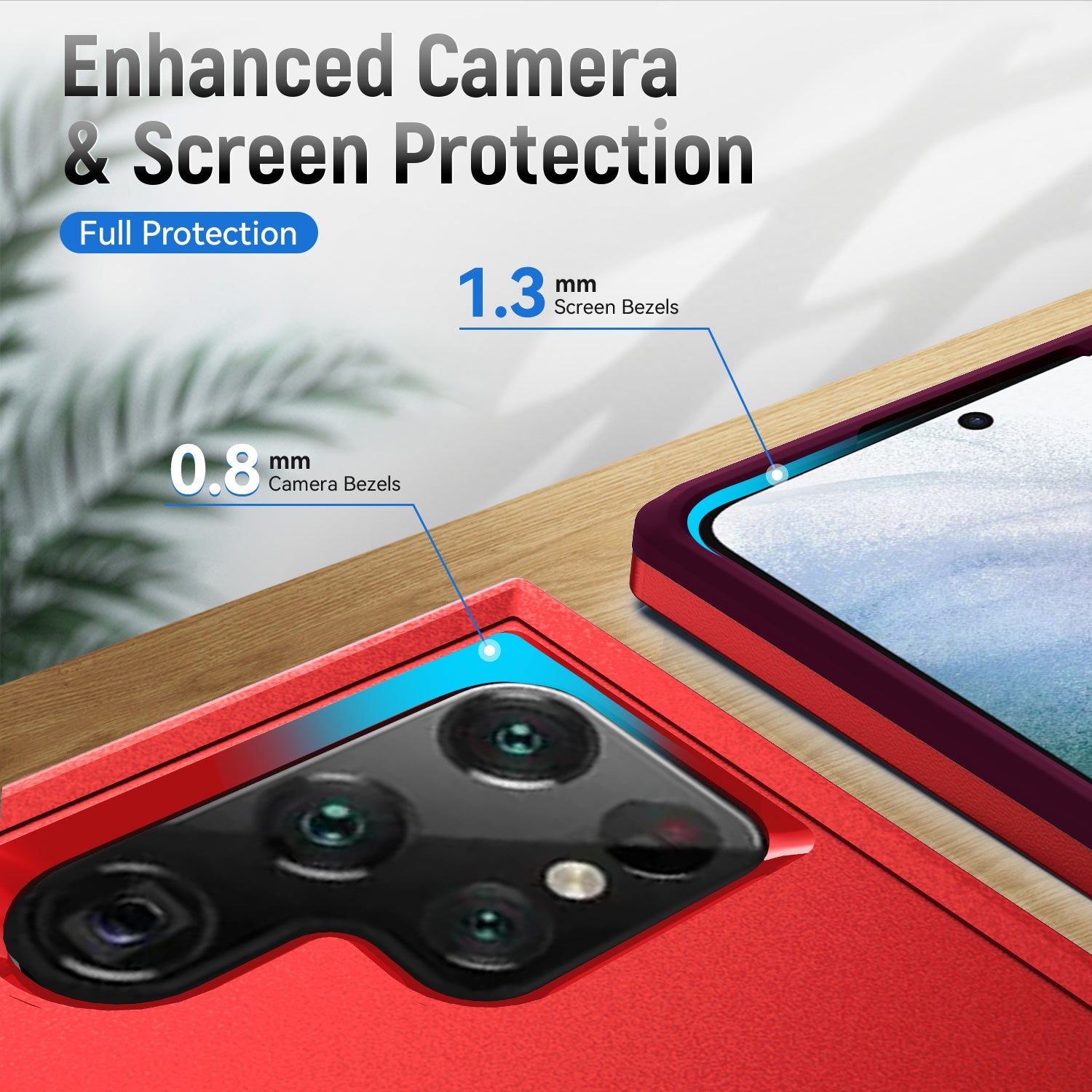Samsung Galaxy S23 UItra Kickstand fully protected heavy-duty shockproof case