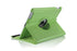 360 Degrees Rotating Leather Standing Case for iPad 4 - Hot Pink