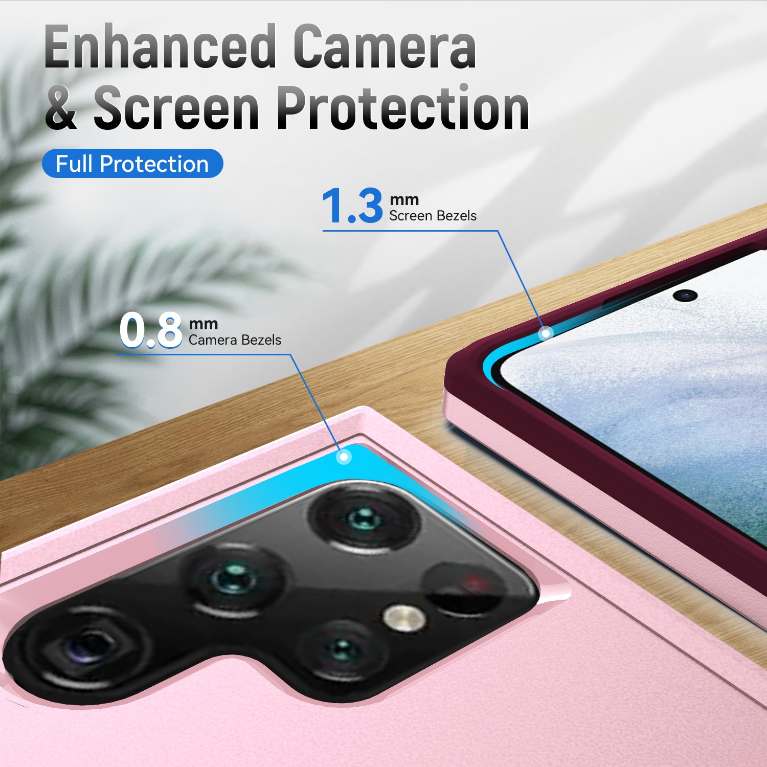 Samsung Galaxy S22 UItra Kickstand fully protected heavy-duty shockproof case