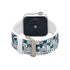 Apple Watch Series 4/3/2/1 with Silver Buckle Rubber Design Colorful Replacement i Watch Bands
