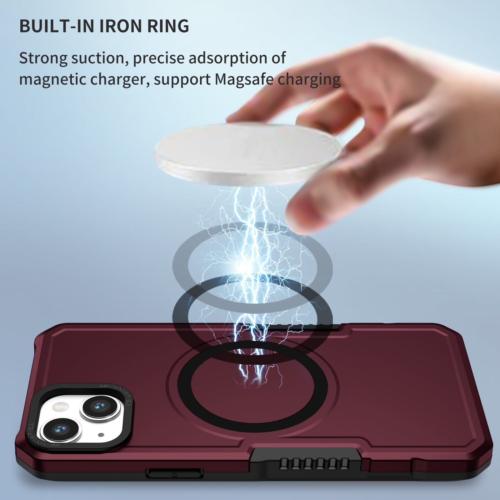 iPhone 14/13 magsafe Fall prevention Case