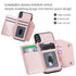 iPhone Xs Max (6.5") 2 in 1 Leather Wallet Case With 9 Credit Card Slots and Removable Back Cover 
