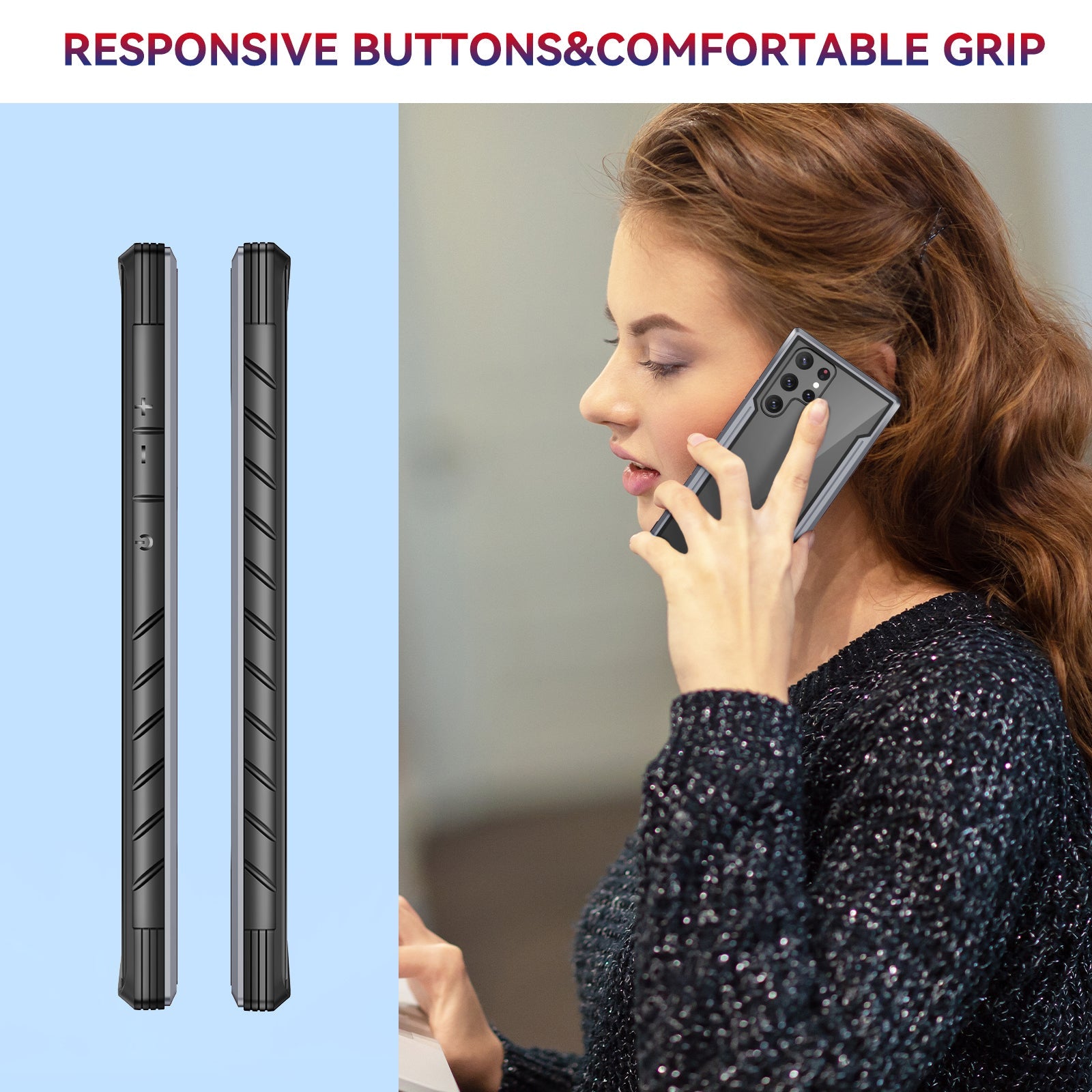 Samsung Galaxy S23 UItra case Color bumper full body heavy protection design case