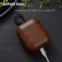 AirPods Case Protective Leather Cover and Skin Compatible with Apple AirPods