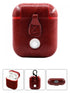 AirPods Case Protective Leather Cover and Skin Compatible with Apple AirPods