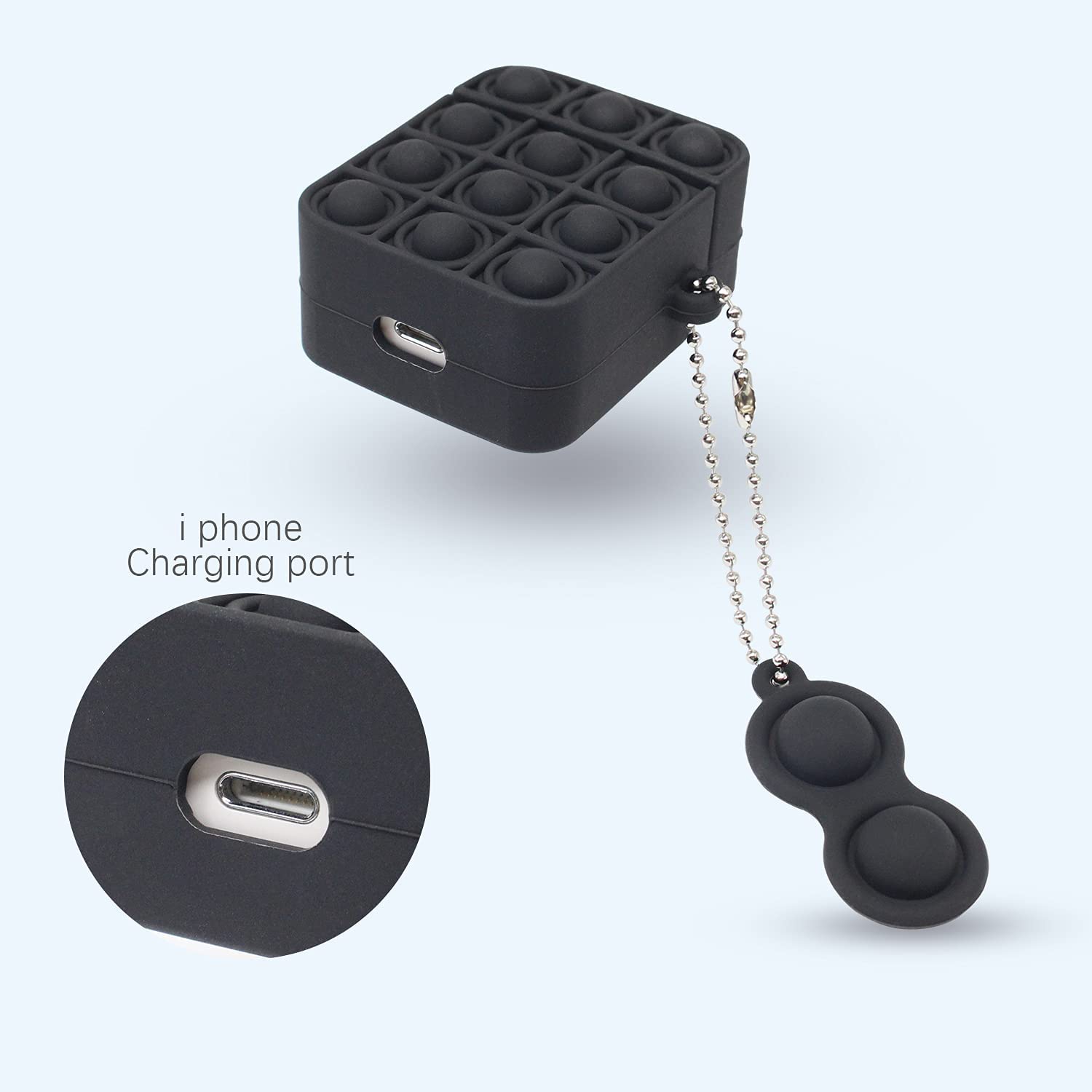 3D Press bubble sense for AirPods  case