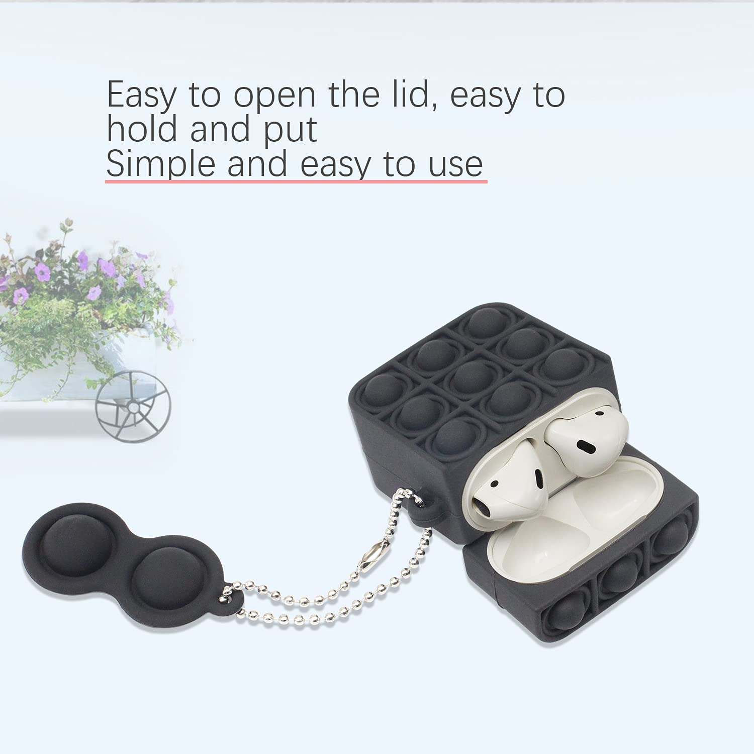 3D Press bubble sense for AirPods  case