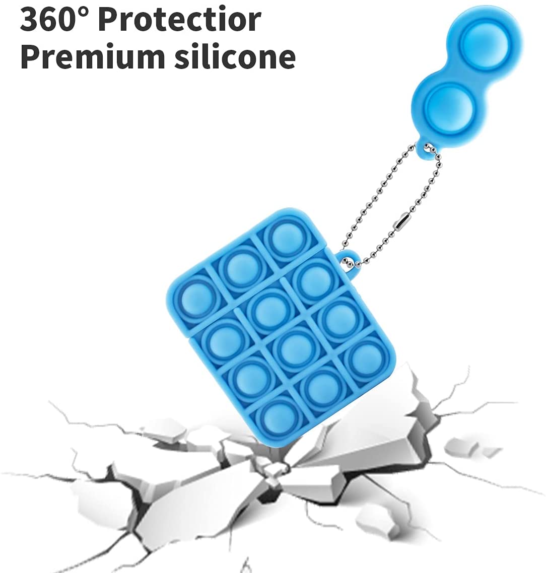 3D Press bubble sense for AirPods  case