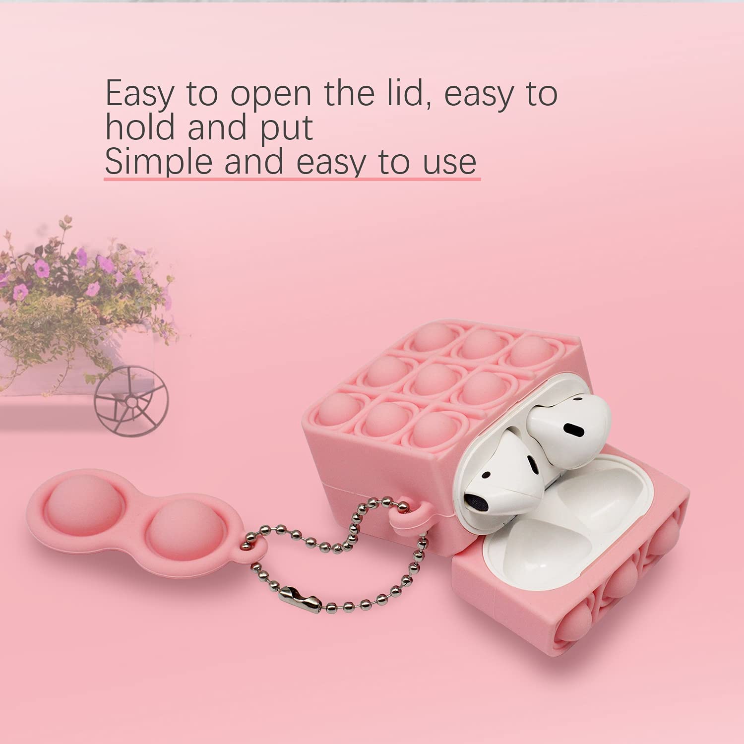 3D Press bubble sense for AirPods  case