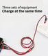 PD fast charging 5-in-1 data cable 2-in-3 charging cable