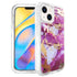 Clear Case for iPhone 13 Anti-Shock Durable Protective TPU Heavy Duty Marble case
