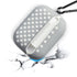 Two-color protective cover soft silicone ear cover dust and rain proof earphone storage box with hook, suitable  for AirPods 3