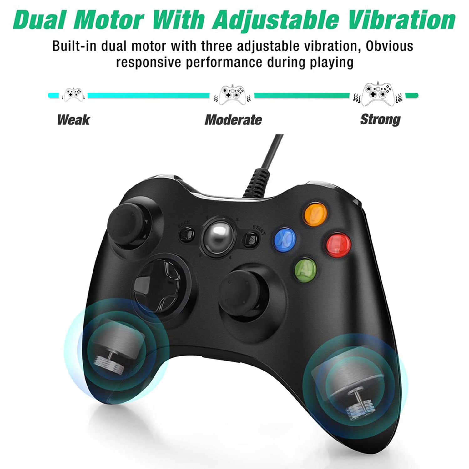 Wired game handle