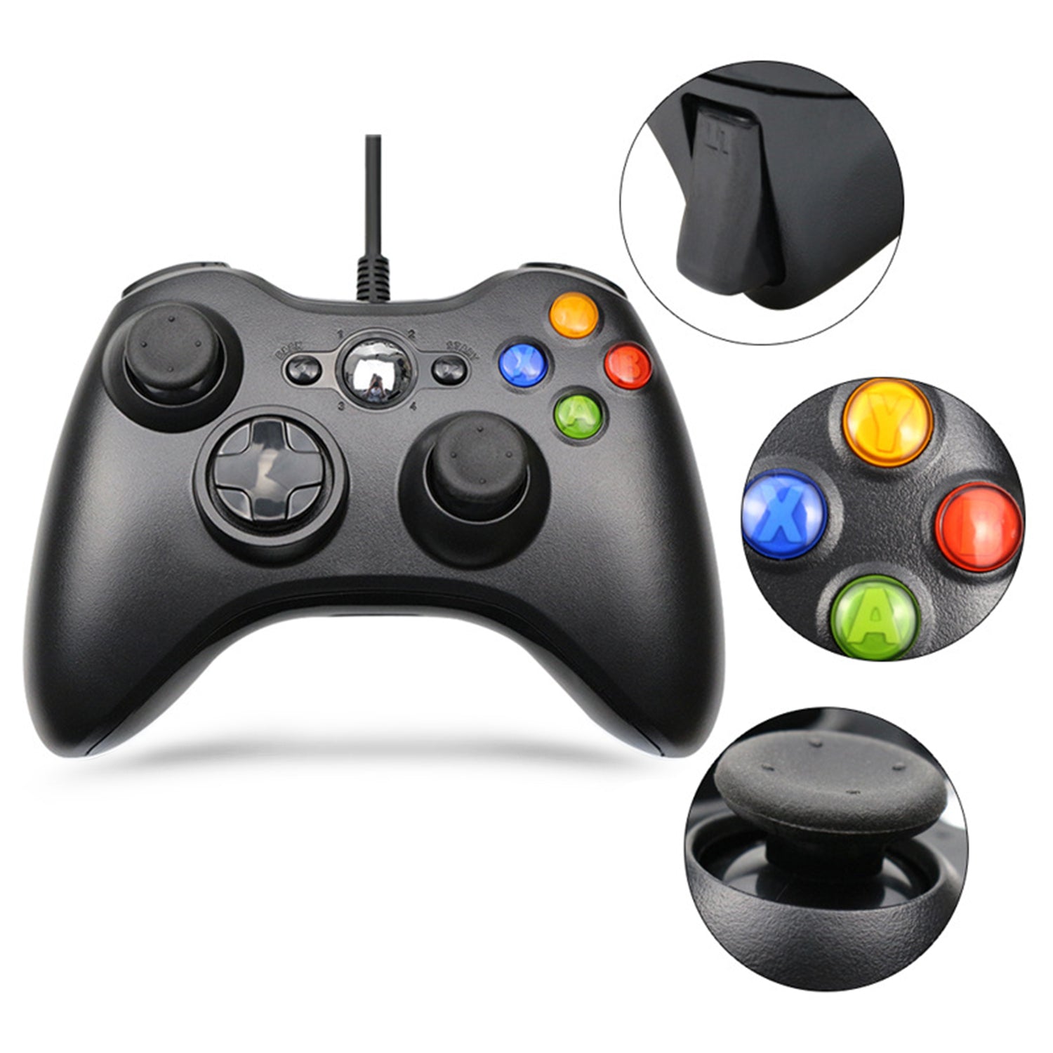 Wired game handle