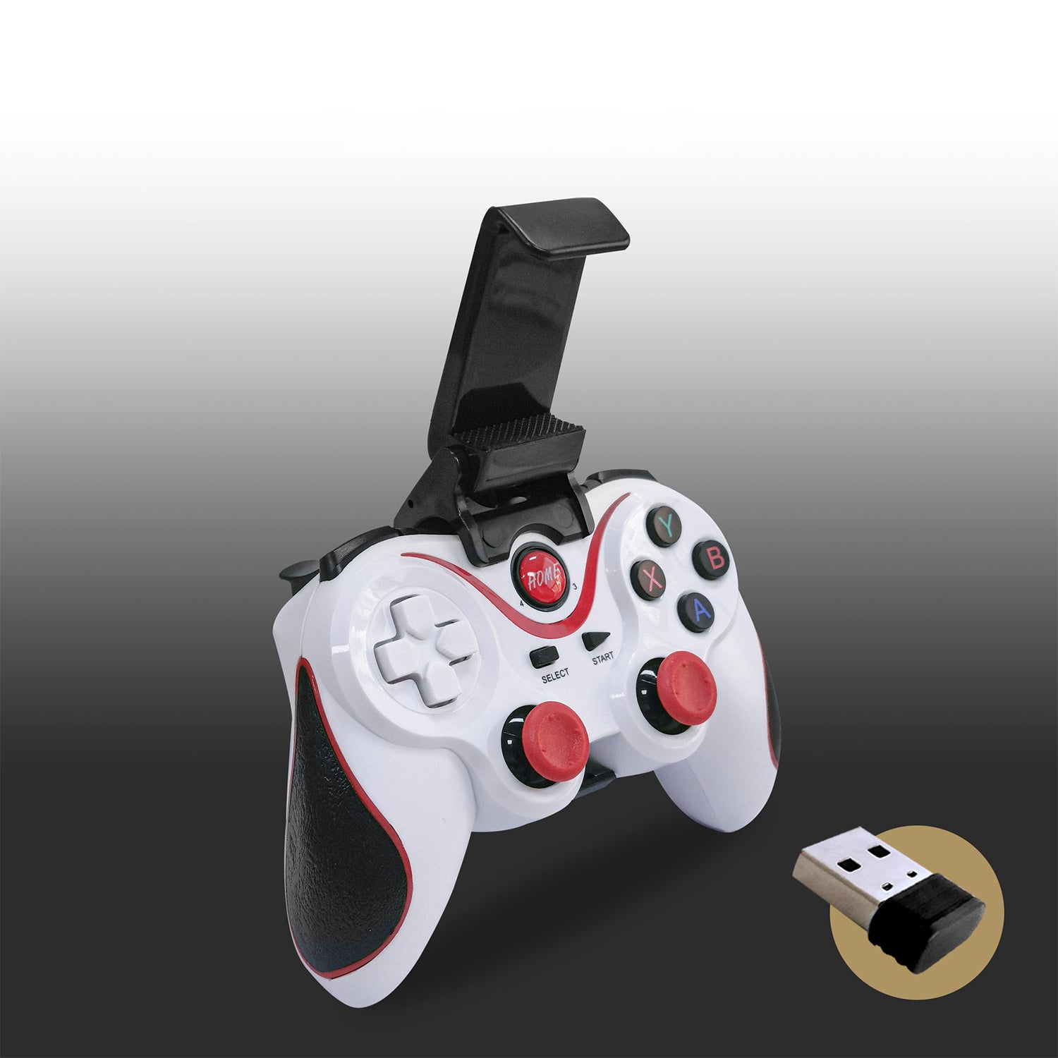 Wireless Bluetooth mobile phone holder receiver game handle
