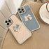 iPhone 13 Pro Max Diamond frame color electroplating bow case