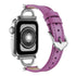 38/40/41mm Apple Watch series 7/6/5/4/3/2/1 metal  leather strap