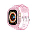 49mm Glacier transparent jelly strap,Esuitable  for Apple Watch series Ultra