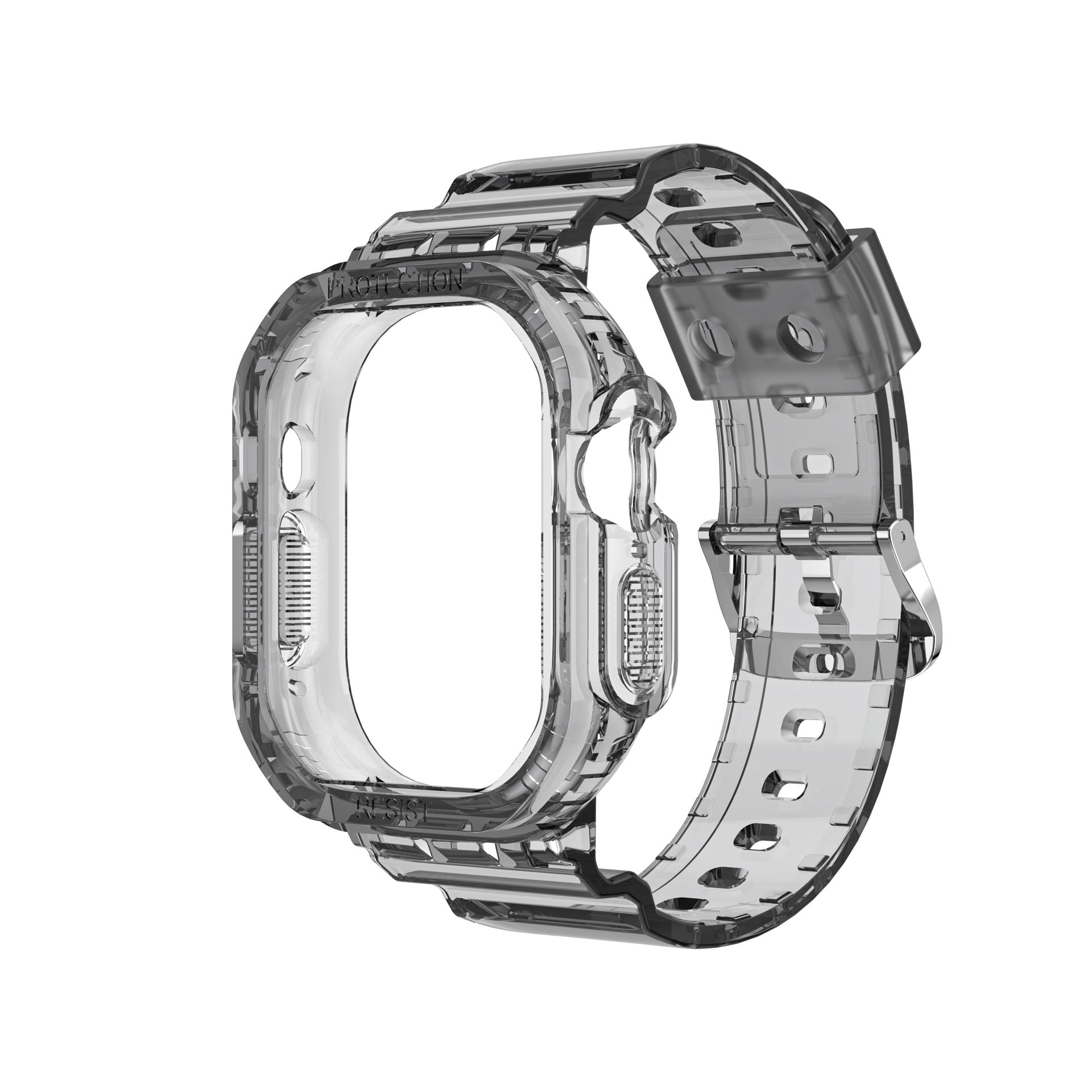 49mm Glacier transparent jelly strap,Esuitable  for Apple Watch series Ultra