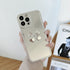 iPhone 13 Pro Diamond frame color electroplating bow case