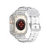 49mm Glacier transparent jelly strap,Esuitable  for Apple Watch series Ultra
