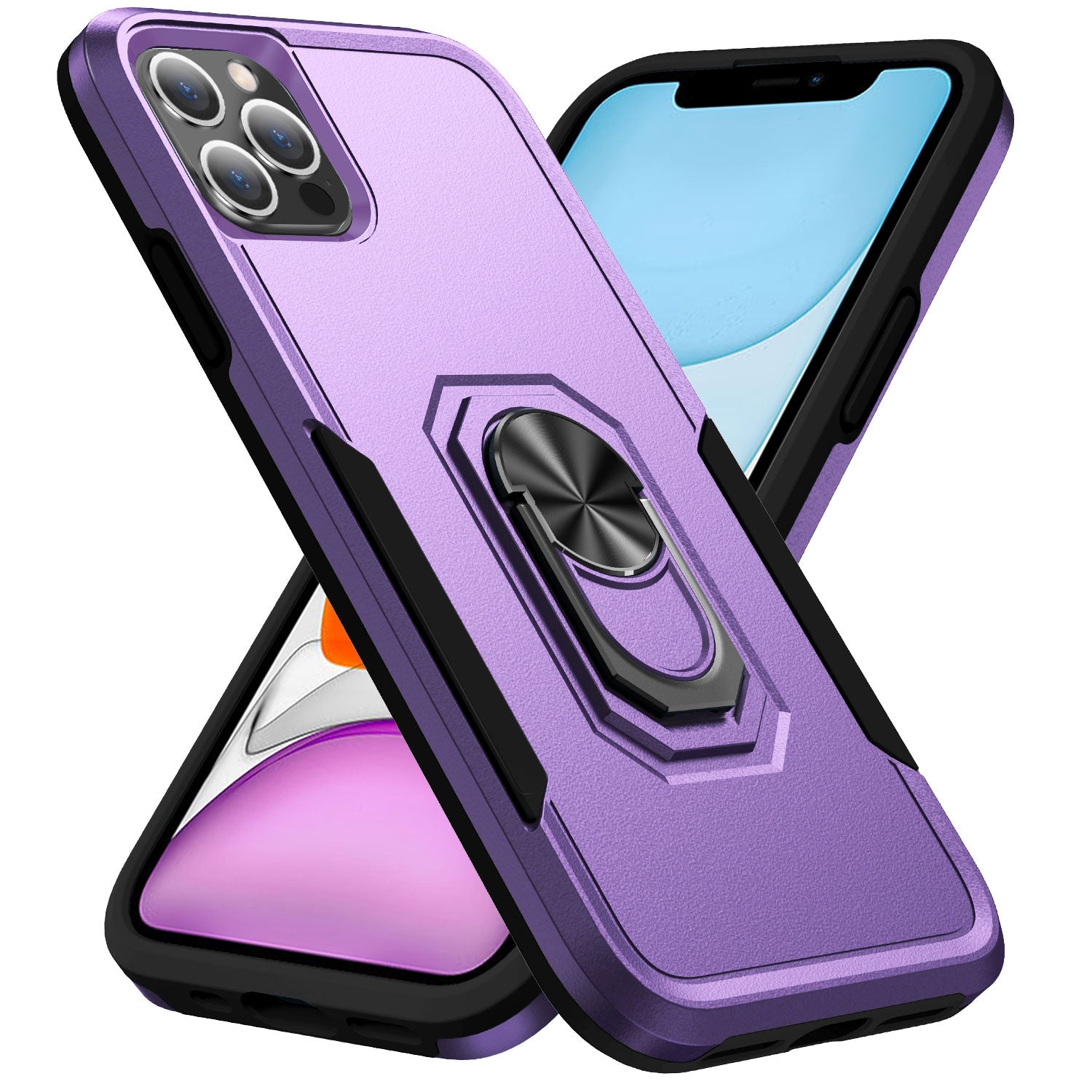 Kickstand fully protected  heavy-duty shockproof case for iPhone 13 Pro