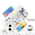 Clear Case for iPhone 13 Anti-Shock Durable Protective TPU Heavy Duty Marble case