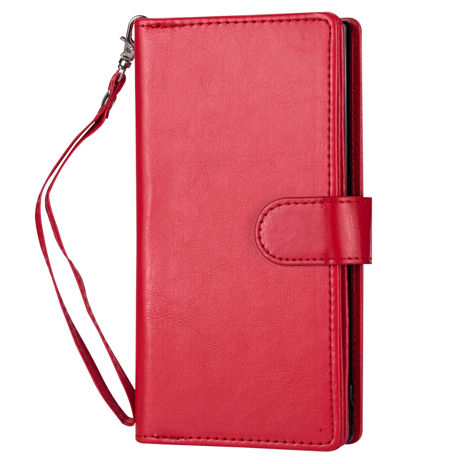 Samsung Galaxy S23 Ultra 2 IN 1 Leather Wallet Case with 9 Credit Card Slots and Removable Back Cover