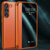 Samsung Galaxy S23 Plus Side window flap Smart leather cover Case