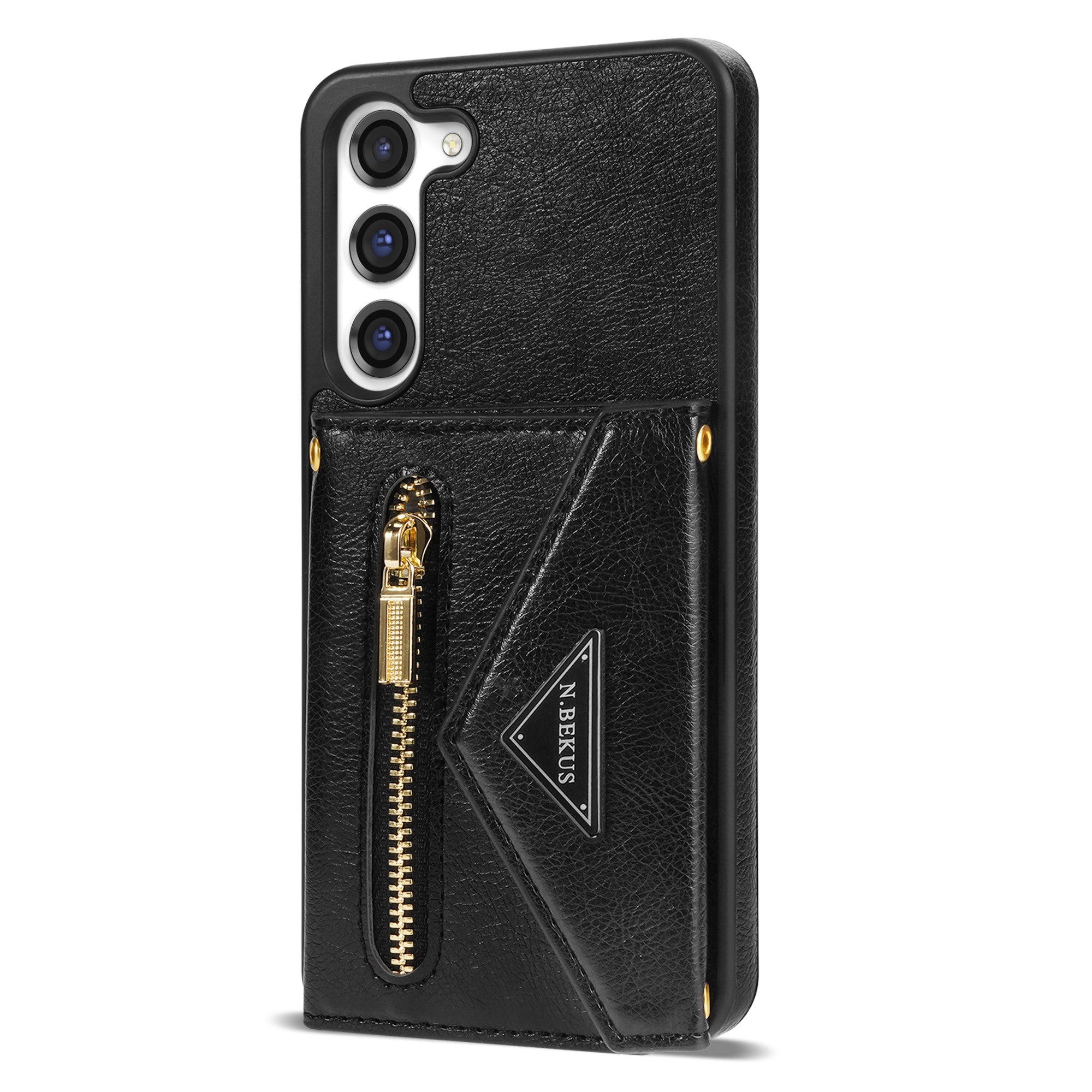Samsung Galaxy S23 Plus lanyard 2 in 1 Leather card bag case card slots