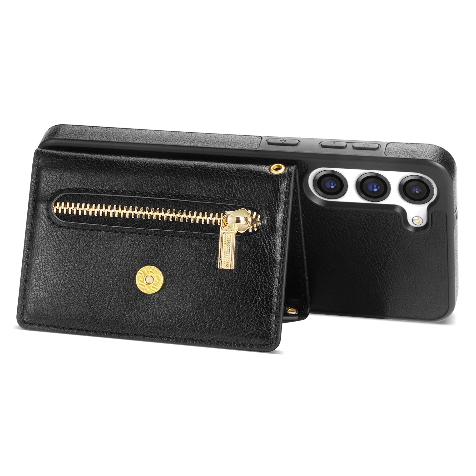 Samsung Galaxy S23 Plus lanyard 2 in 1 Leather card bag case card slots