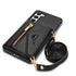 Samsung Galaxy S23 lanyard 2 in 1 Leather card bag case card slots