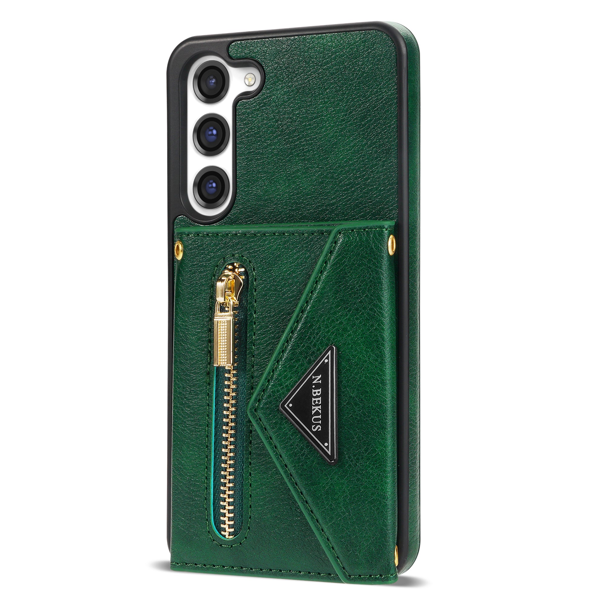 Samsung Galaxy S23 lanyard 2 in 1 Leather card bag case card slots