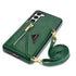 Samsung Galaxy S23 lanyard 2 in 1 Leather card bag case card slots