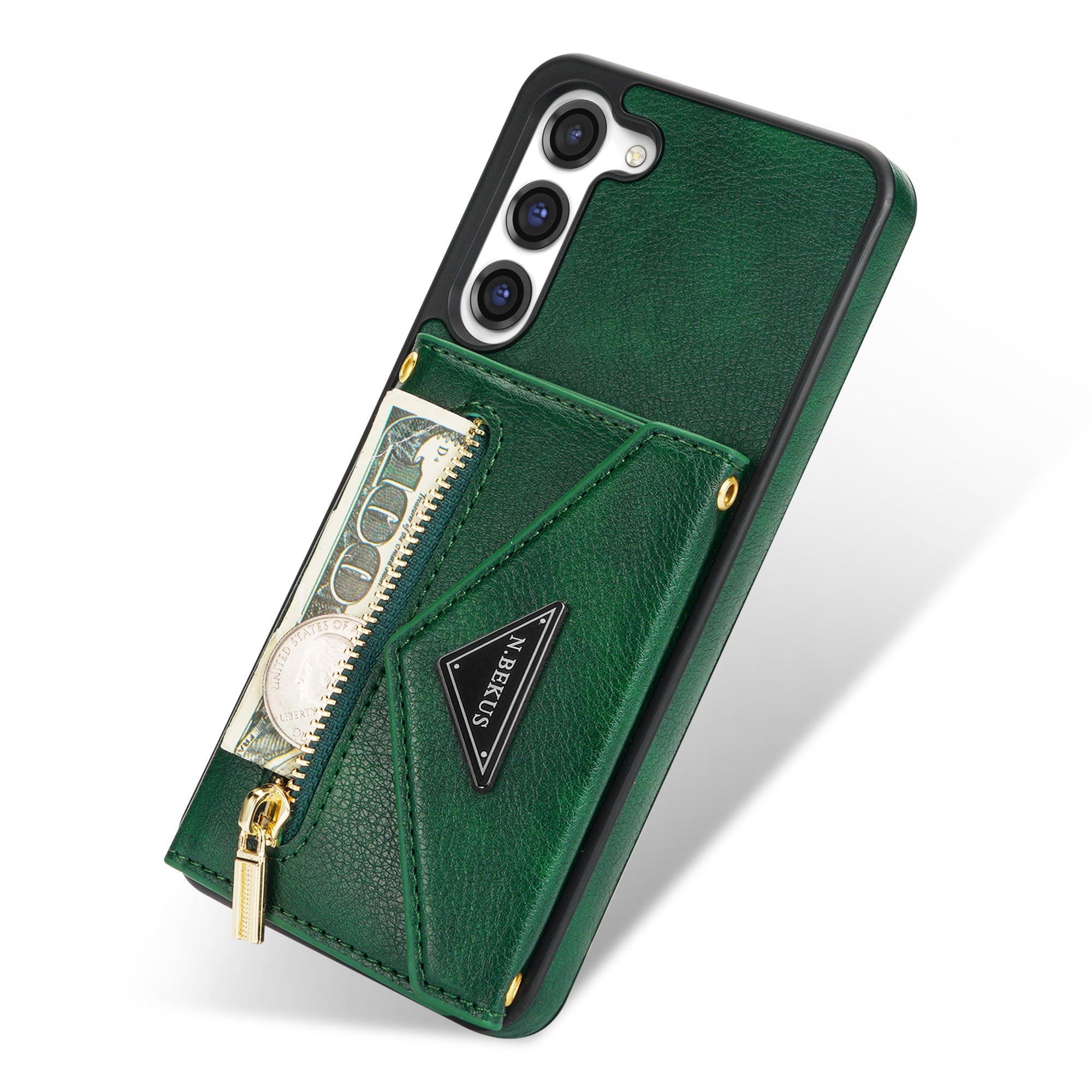 Samsung Galaxy S23 Plus lanyard 2 in 1 Leather card bag case card slots