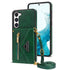 Samsung Galaxy S23 Plus lanyard 2 in 1 Leather card bag case card slots
