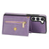 Samsung Galaxy S23 lanyard 2 in 1 Leather card bag case card slots