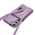 Samsung Galaxy S23 Plus lanyard 2 in 1 Leather card bag case card slots