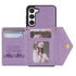 Samsung Galaxy S23 lanyard 2 in 1 Leather card bag case card slots
