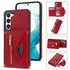 Samsung Galaxy S23 Plus lanyard 2 in 1 Leather card bag case card slots