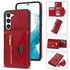 Samsung Galaxy S23 lanyard 2 in 1 Leather card bag case card slots