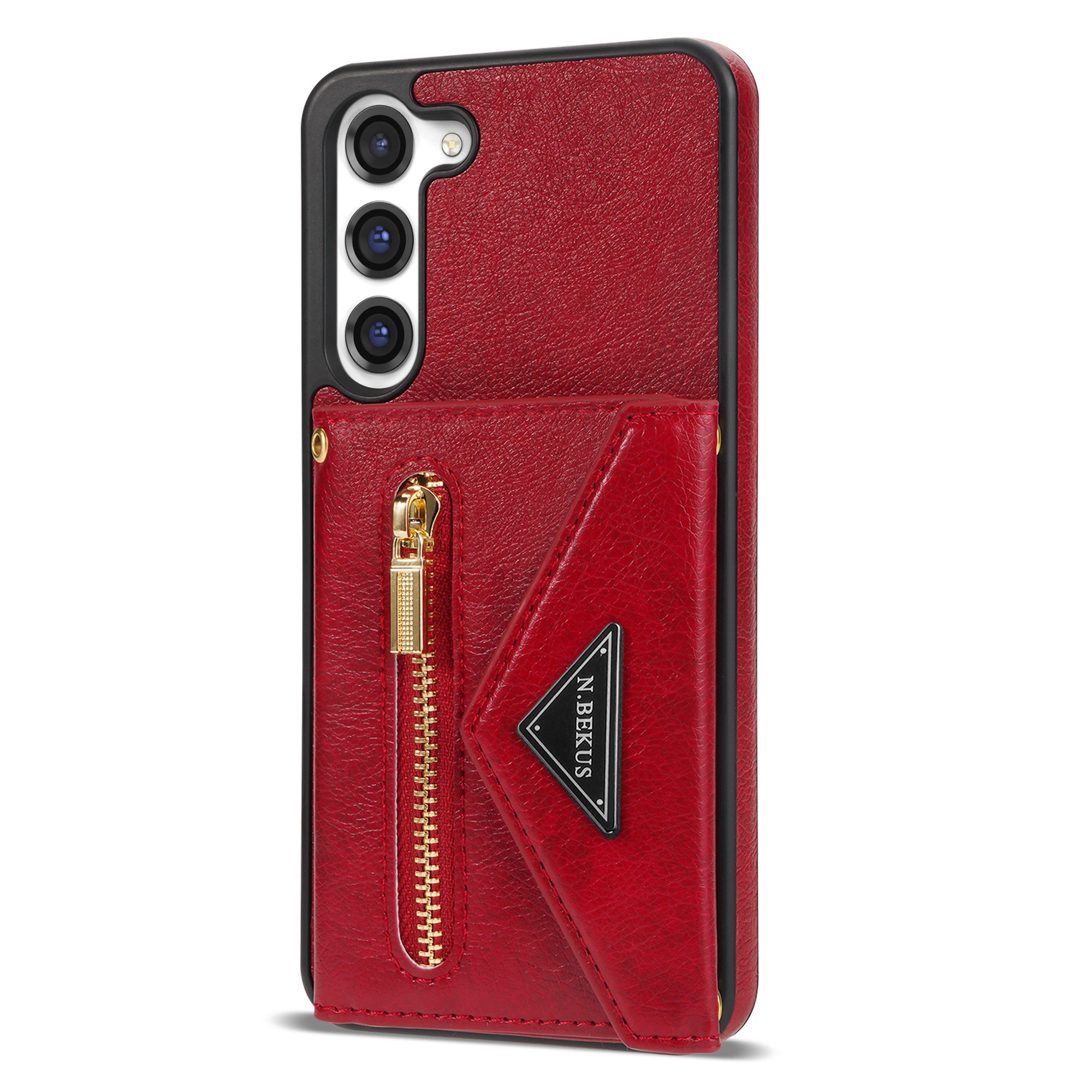 Samsung Galaxy S23 lanyard 2 in 1 Leather card bag case card slots