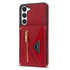 Samsung Galaxy S23 lanyard 2 in 1 Leather card bag case card slots