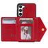 Samsung Galaxy S23 lanyard 2 in 1 Leather card bag case card slots