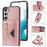 Samsung Galaxy S23 lanyard 2 in 1 Leather card bag case card slots